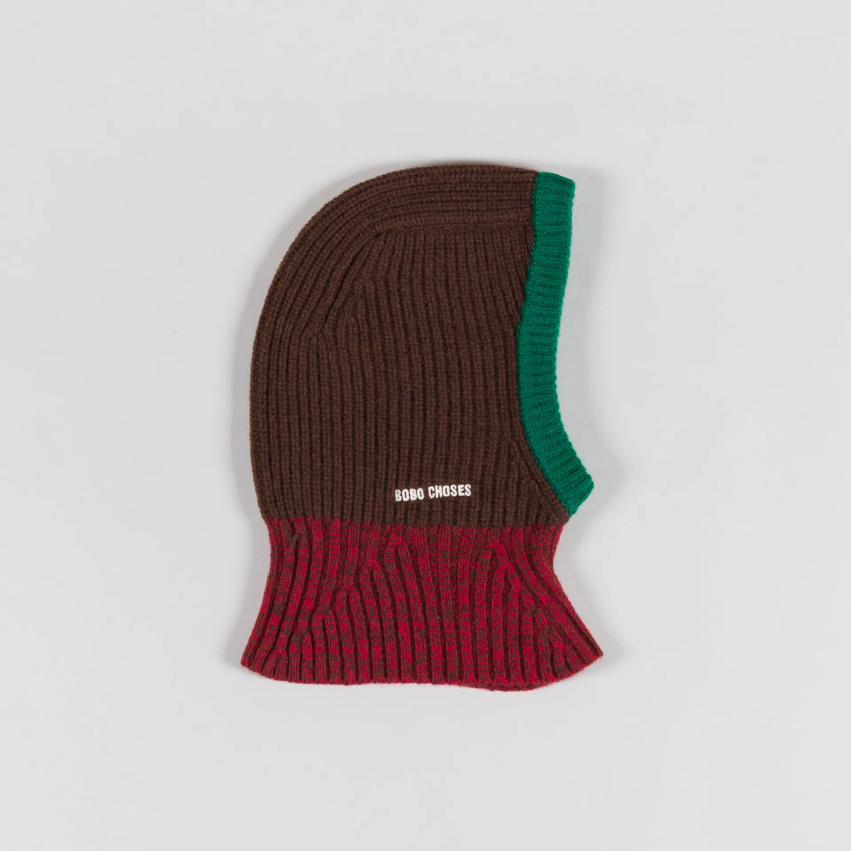 Color Block Merino Wool Balaclava