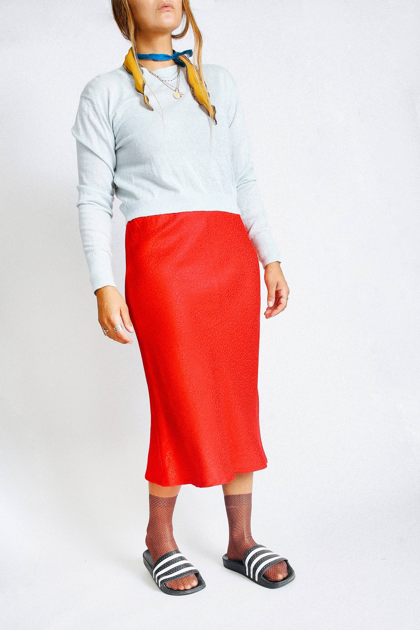 Ollie Patterned Nylon Ankle Sock