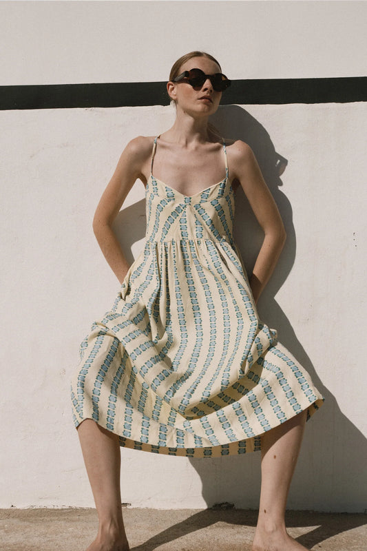 Flowers Straps Dress