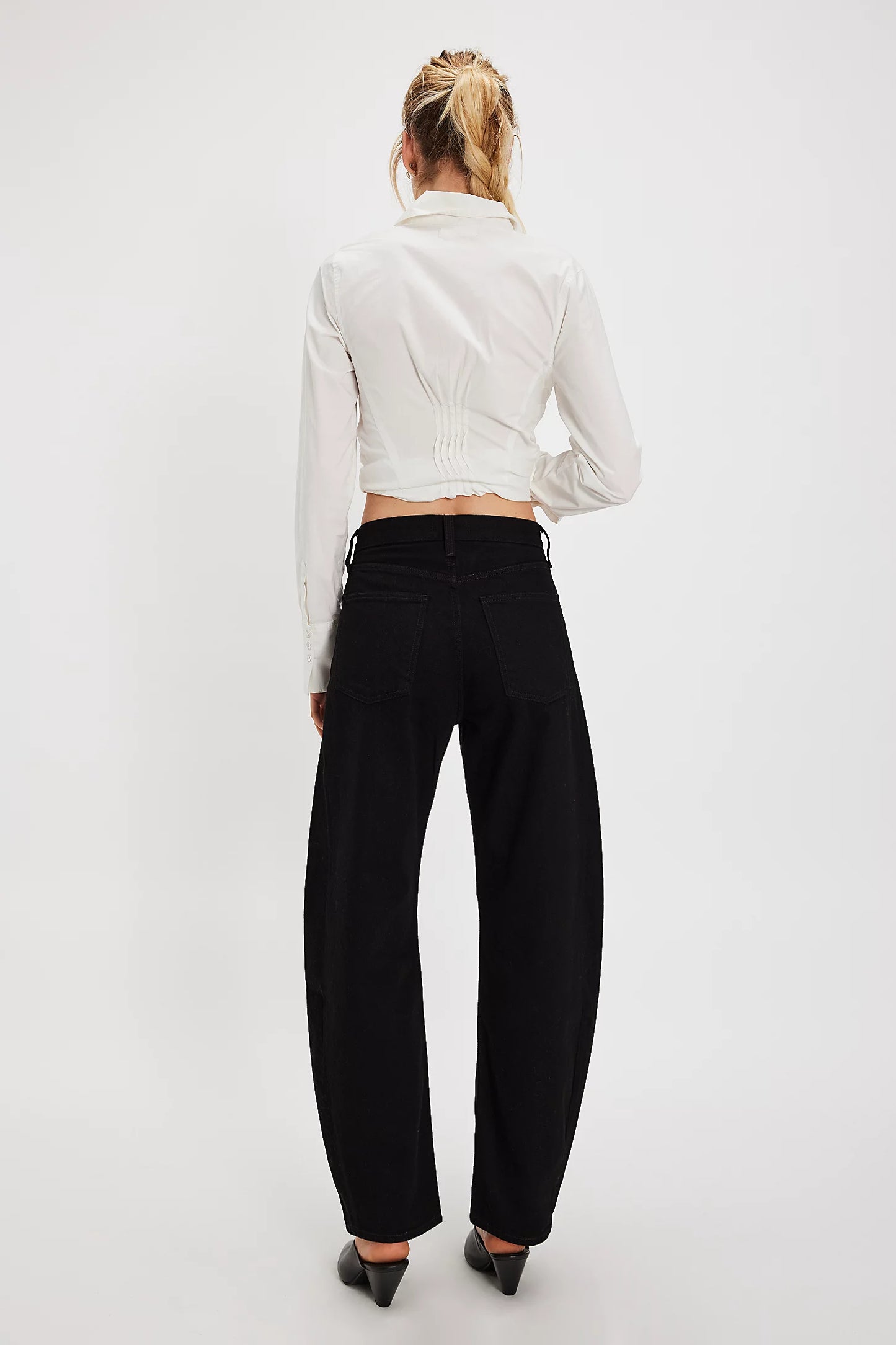 Luna High Rise Pieced Taper