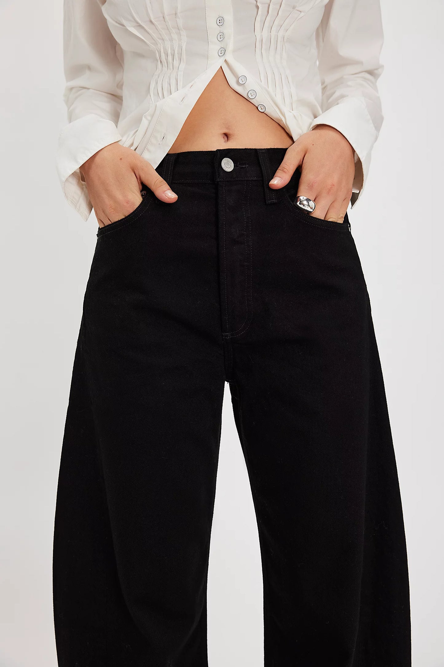 Luna High Rise Pieced Taper