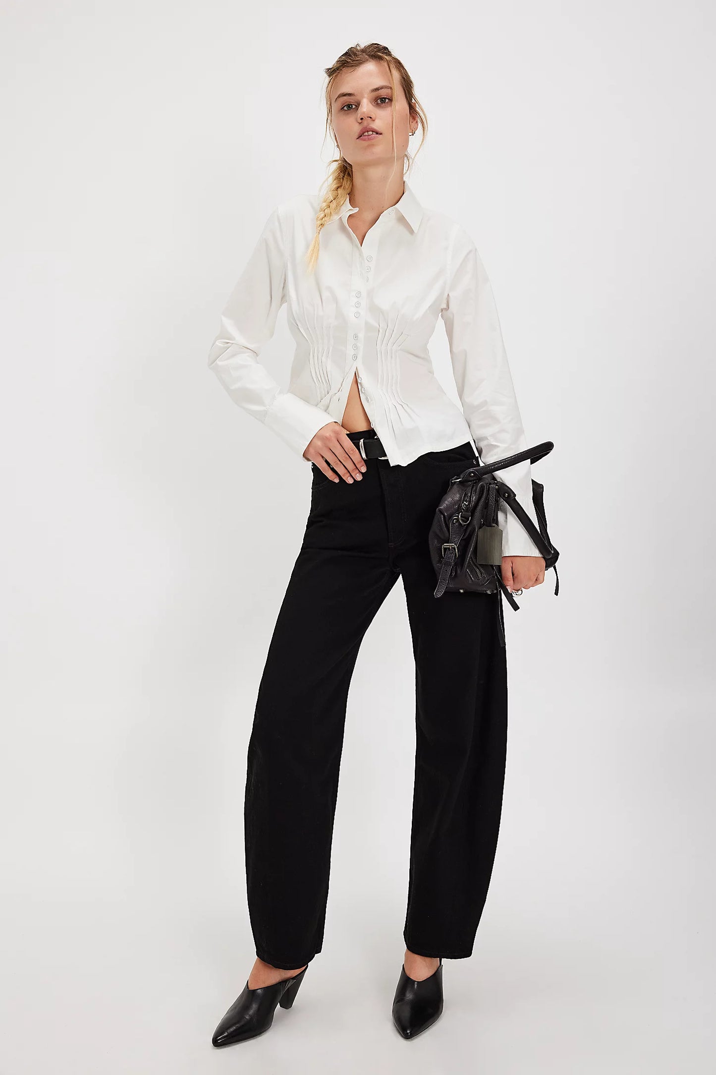 Luna High Rise Pieced Taper