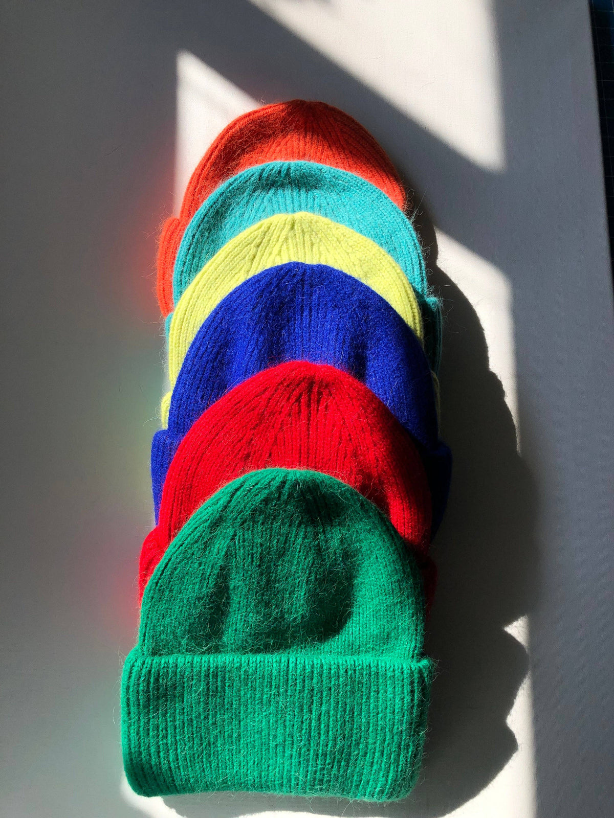 ROYAL ANGORA BEANIE - CRYSTAL BRIGHTS