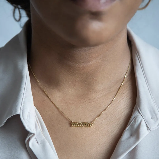 Mama Gold Necklace