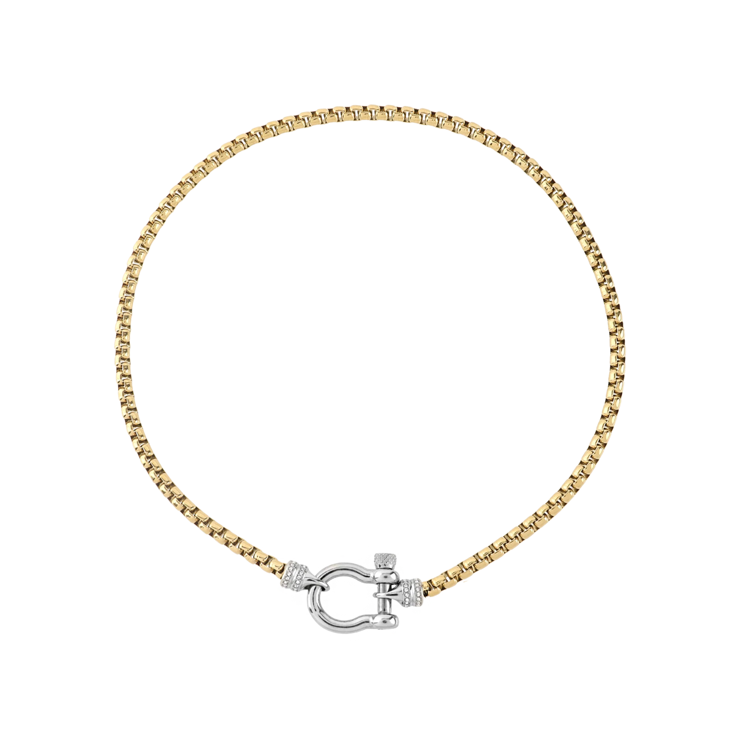 Herradura Signature Pave Mix Necklace