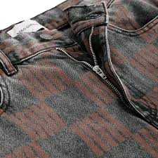 Almost Moire All Over Mom Fit Jeans