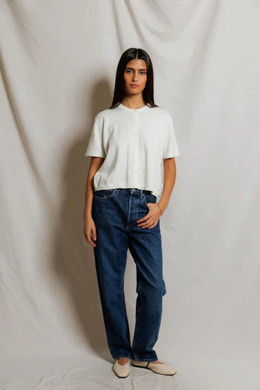 Maude Cotton Short Sleeve Cardigan