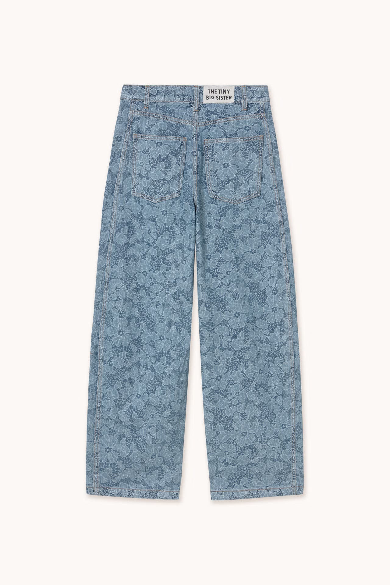 Lace Barrel Denim