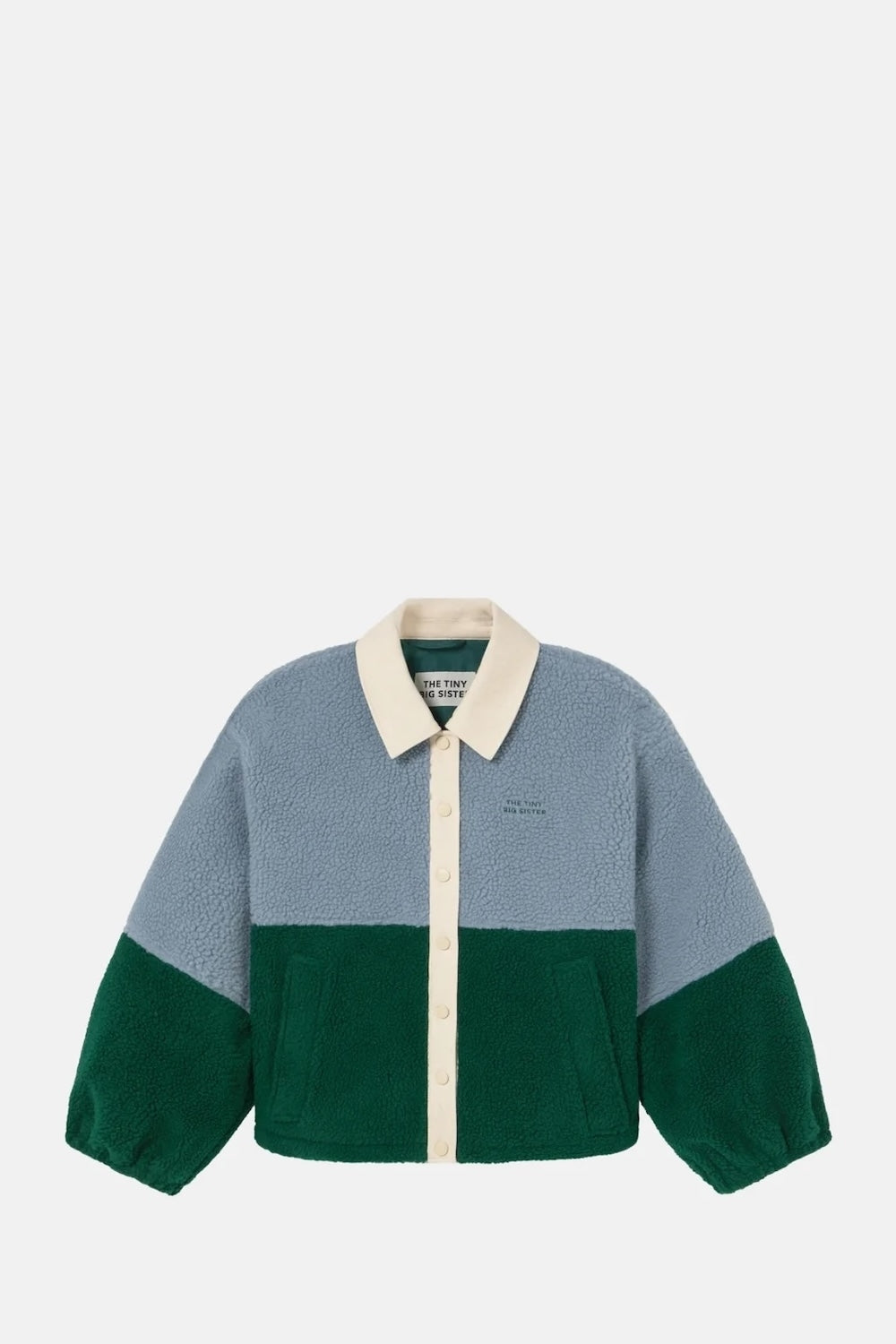 Color Blocked Sherpa Jacket
