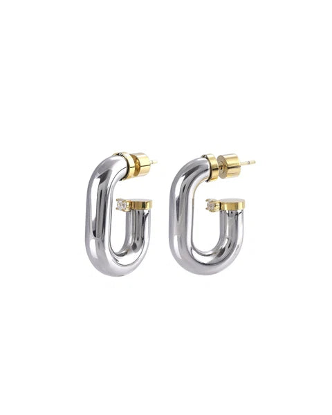 Tube Hoop Earrings